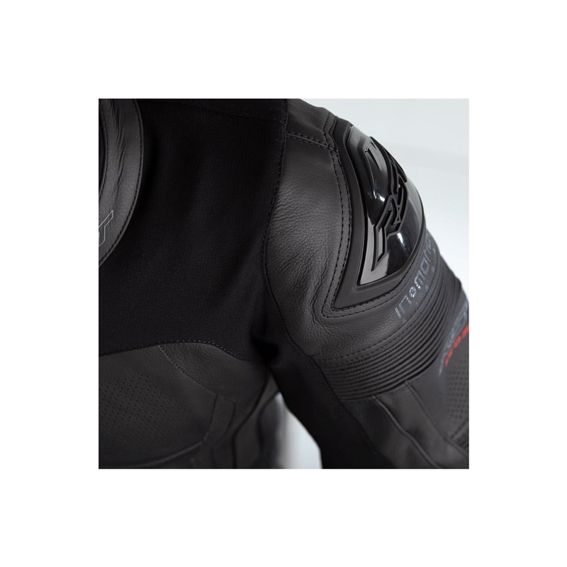 RST Pro Serie Airbag Einteiliger Motorradoverall Schwarz Ausverkauf