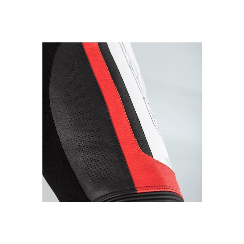 Einteiliger RST Pro Series Airbag schwarz-weiß-rot Motorradoverall  Ausverkauf