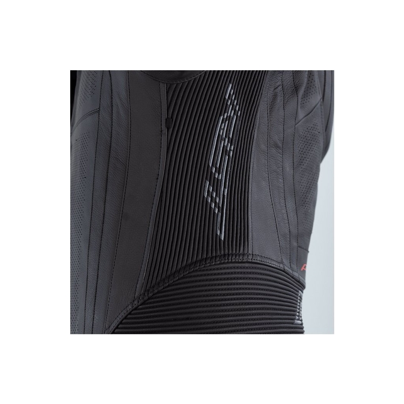 RST Pro Serie Airbag Einteiliger Motorradoverall Schwarz-Grau-Rot Ausverkauf