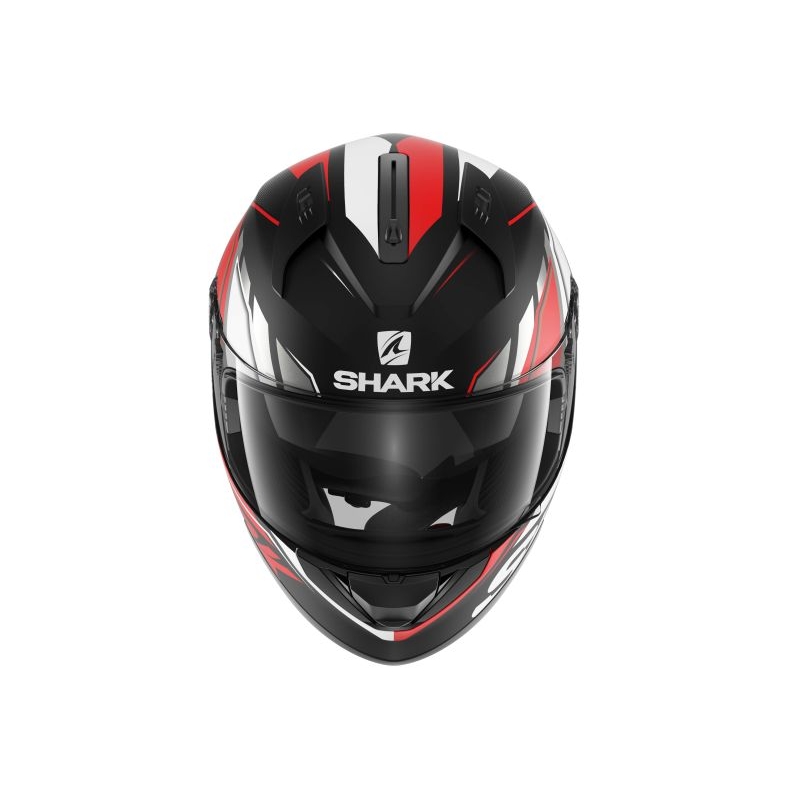 Integralhelm SHARK RIDILL 1.2 Phaz schwarz-weiß-rot