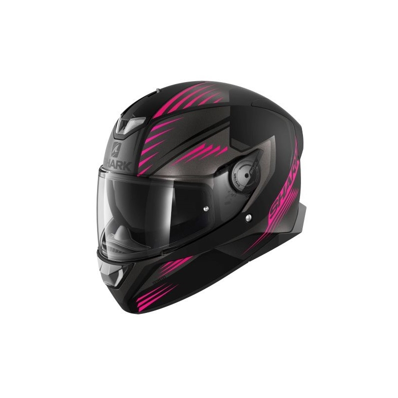 Integralhelm SHARK SKWAL 2 Hallder schwarz-rosa Ausverkauf