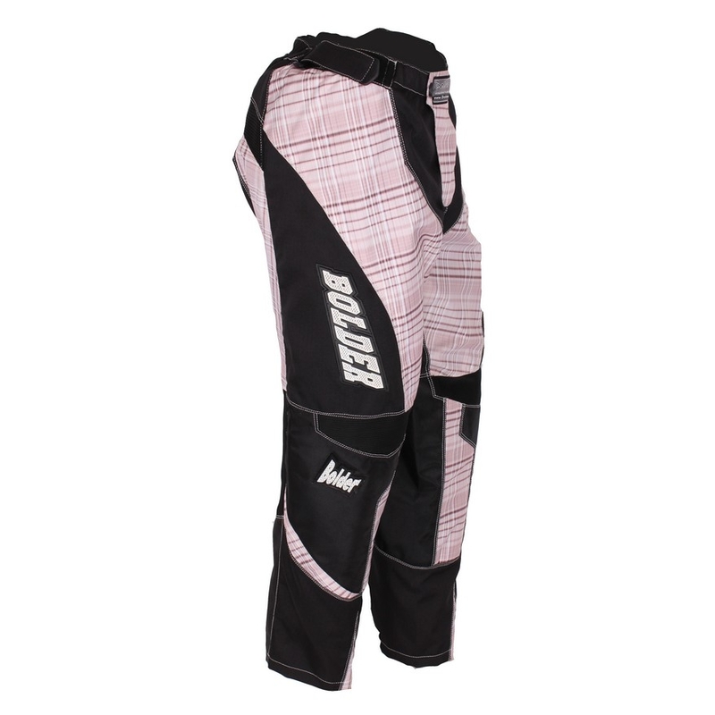 Motocross Bolder Schwarz und Rosa Hosen Ausverkauf