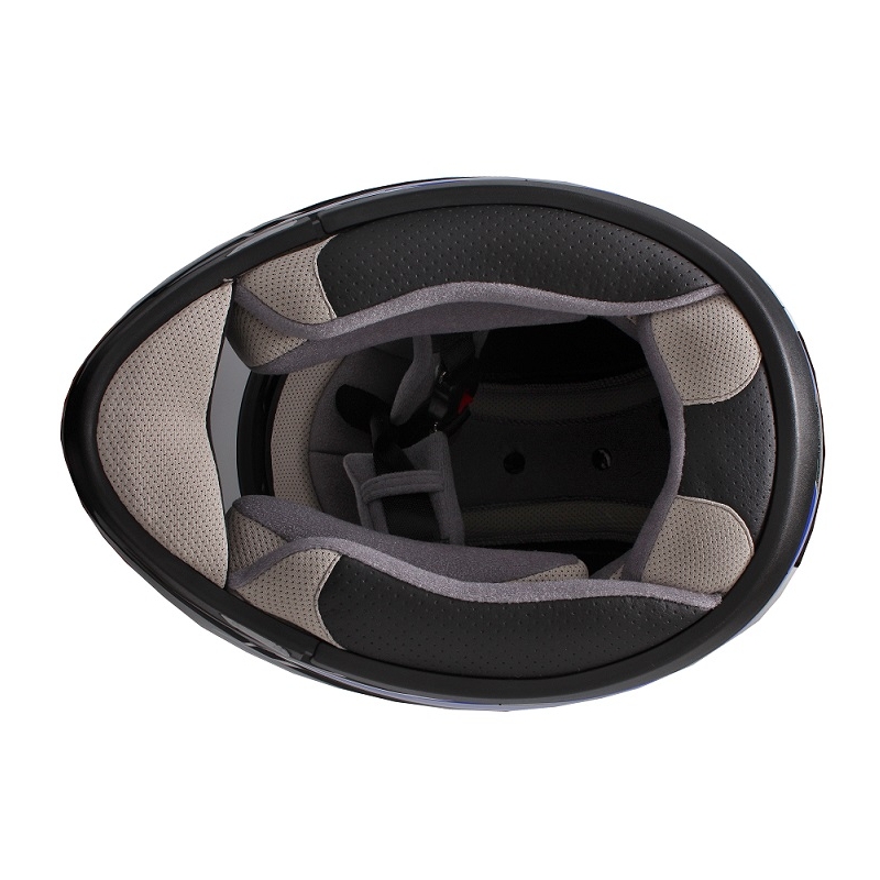 Motorradhelm Akira Izumi 2207 blau Ausverkauf