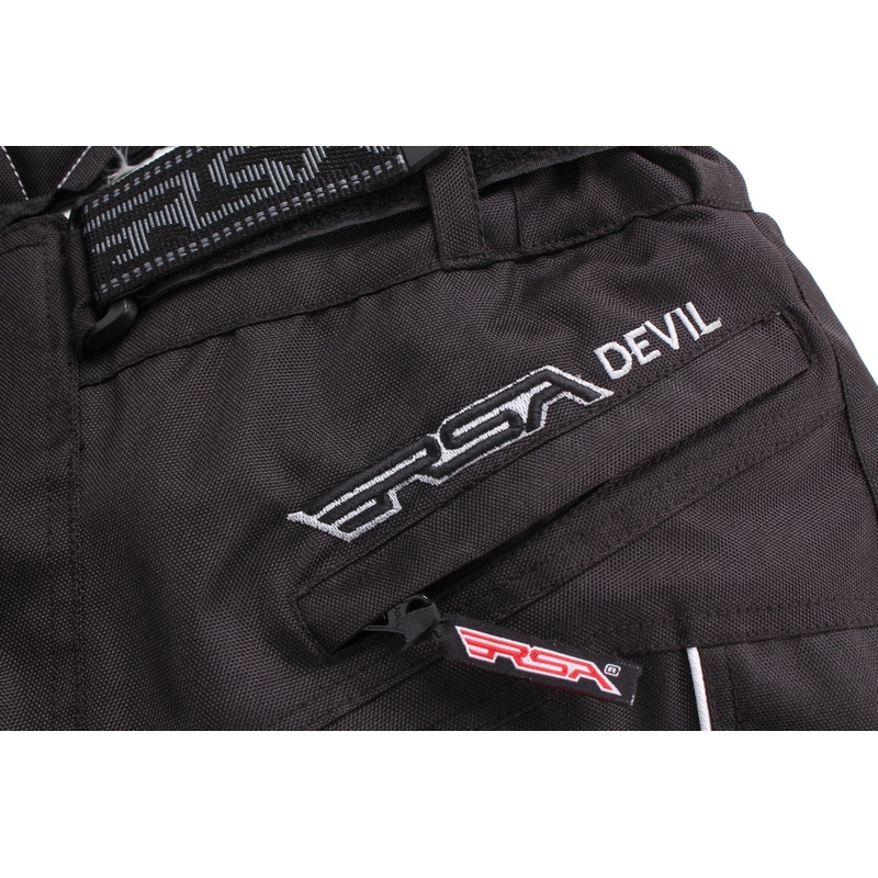 RSA Devil Herren Motorradhose schwarz