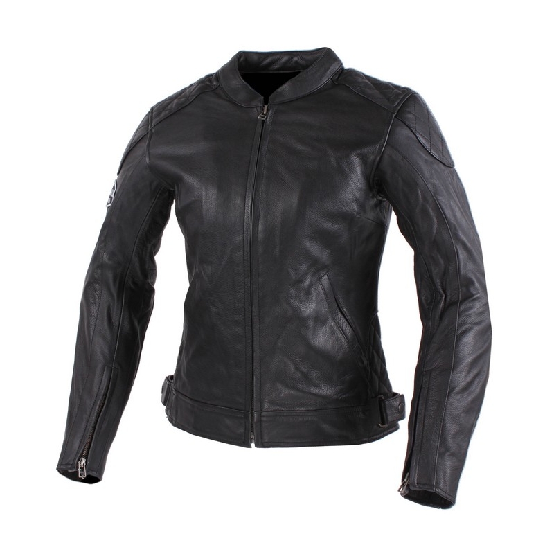Damen Motorradjacke Tschul 635 Schwarz Ausverkauf