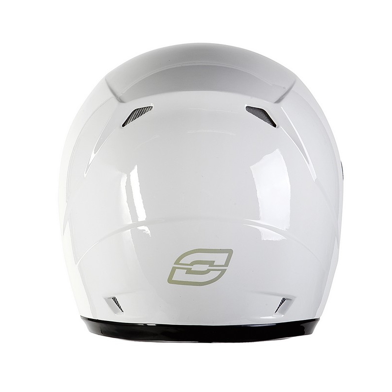 Motorradhelm Ozone A951 weiß Ausverkauf