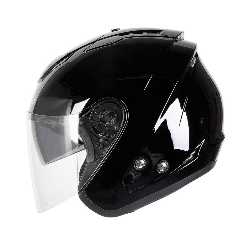 Helm Ozone A802 schwarz-glänzend Ausverkauf