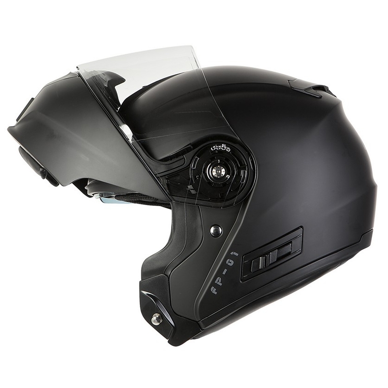 Ozone FP-01 schwarz matt flip-up Motorradhelm zu verkaufen Ausverkauf