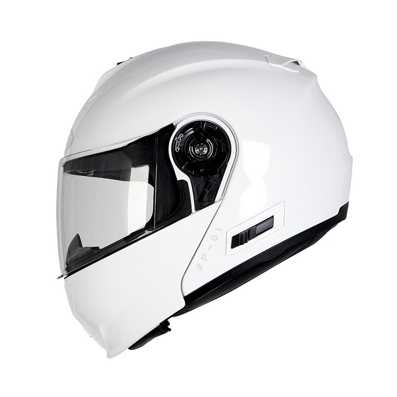 Ozone FP-01 weiß tip-up Motorradhelm zu verkaufen Ausverkauf