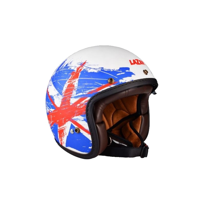 Open Motorradhelm Lazer Mambo Evo - Flagge UK Ausverkauf