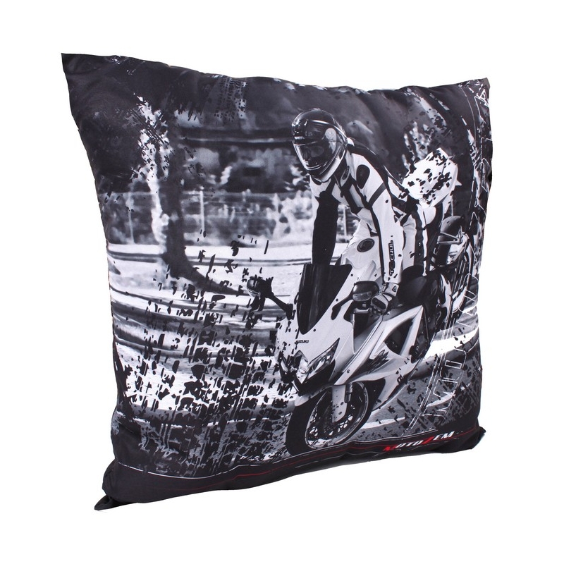 Deko-Kissen mit Motiv Biker
