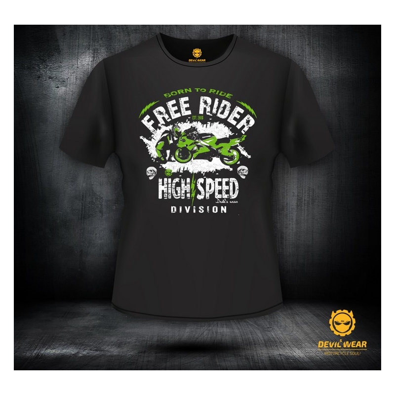 Herrenhemd Devils Wear - Freerider Kawasaki ZX6 R Ninja