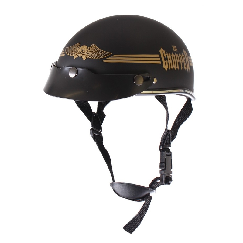 Braincap Helm RSA Skull schwarz matt