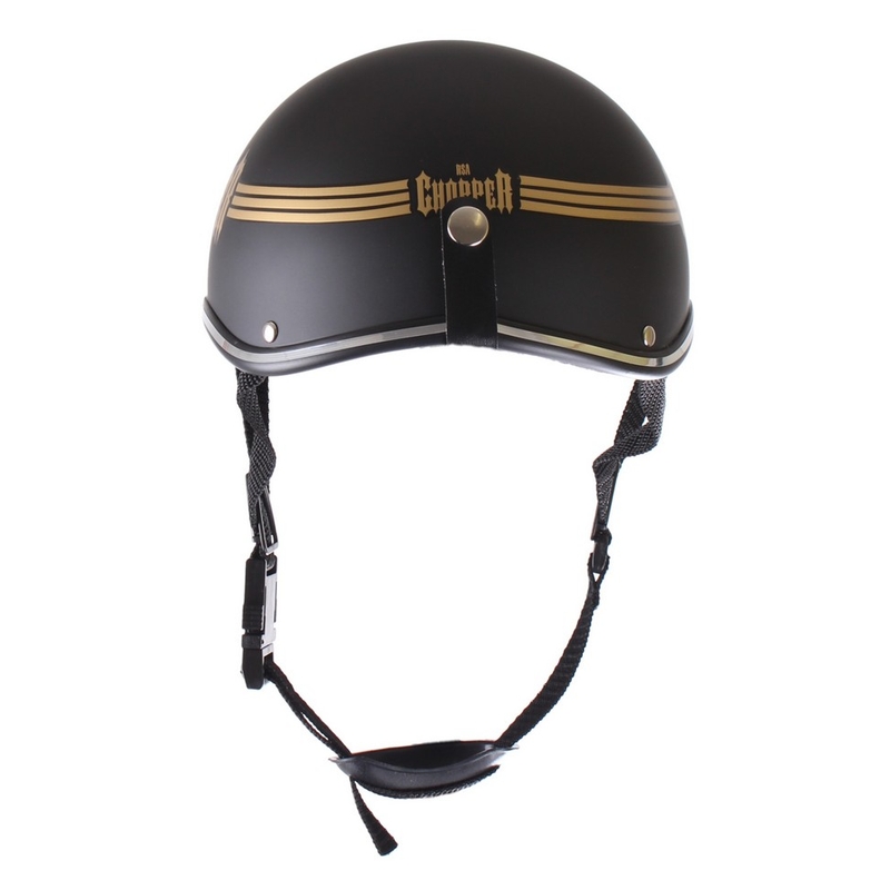 Braincap Helm RSA Skull schwarz matt