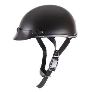 Motorradhelm mit Chromverzierung RSA Chrom schwarz matt