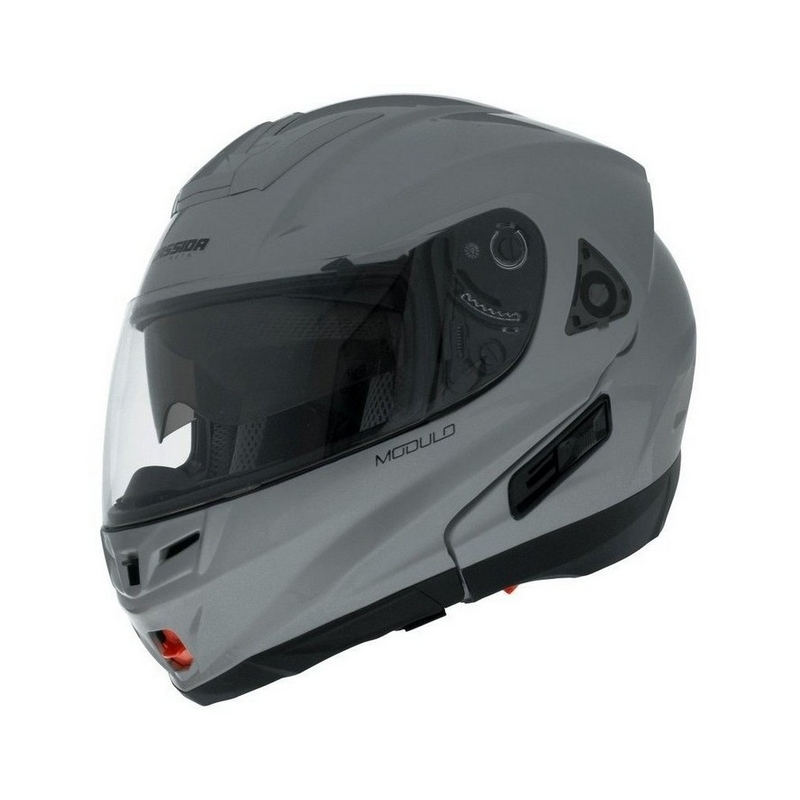Cassida Modulo Motorradhelm - Silber Ausverkauf