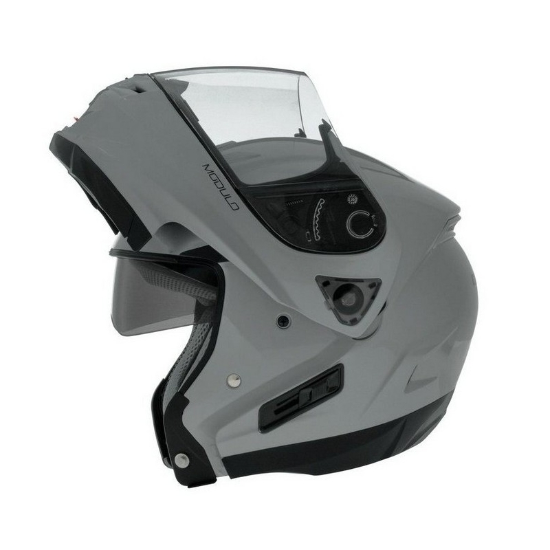 Cassida Modulo Motorradhelm - Silber Ausverkauf