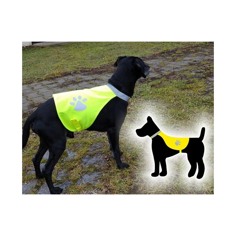 Reflektierende Weste für Hunde bis zu 30 kg