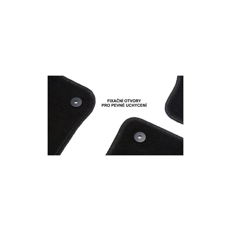 Textilteppiche 4pcs RAPID 2012 mit Fixierung