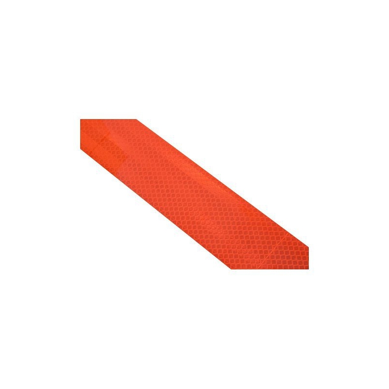 Selbstklebendes reflektierendes Band 1m x 5cm rot