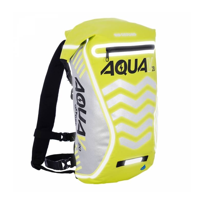 Oxford Aqua V12 Extreme Sichtbarkeit Wasserdichter Rucksack Gelb