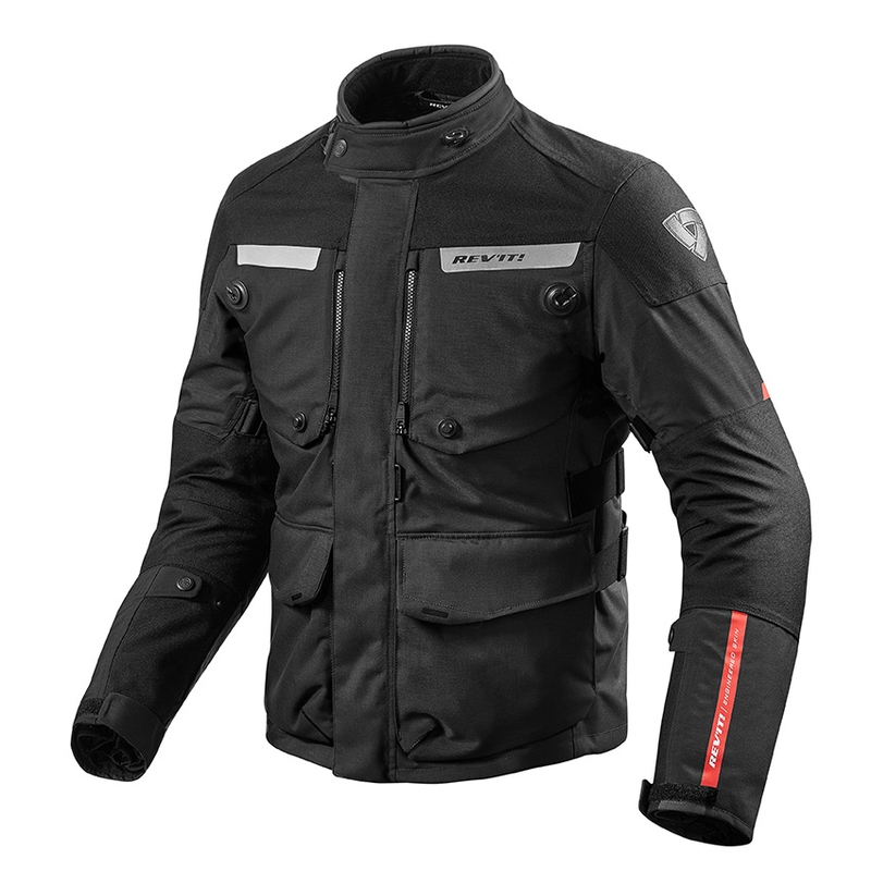 Revit Horizon 2 Schwarz Motorradjacke Ausverkauf