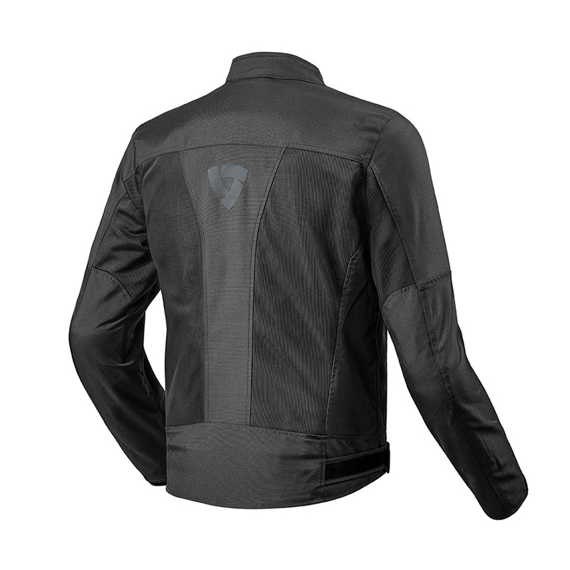 Revit Eclipse Motorradjacke schwarz Ausverkauf