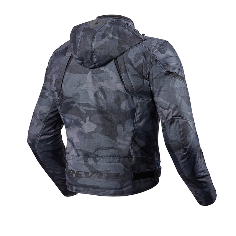 Revit Flare Schwarz Motorradjacke Ausverkauf