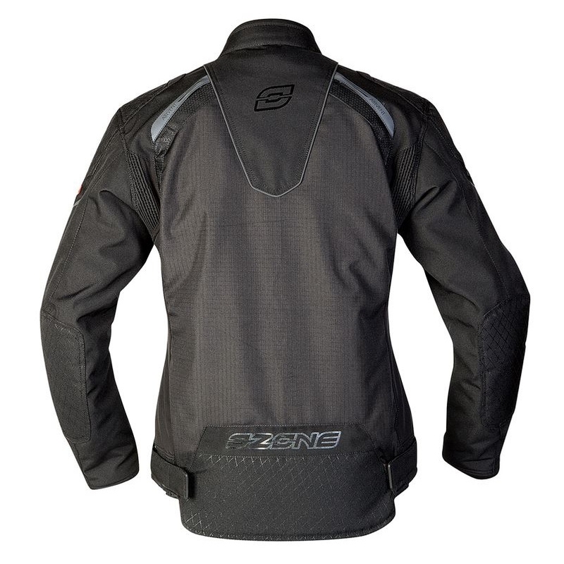 Ozone Edge Evo Lady Motorradjacke für Frauen - Schwarz