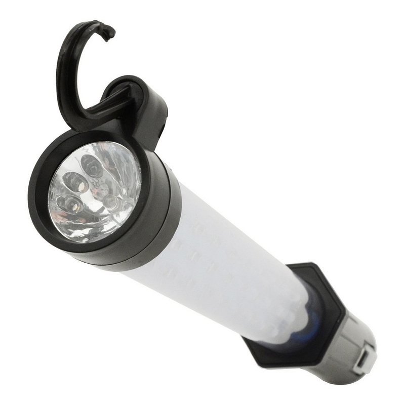 Taschenlampenhalterung 27+7LED wiederaufladbar 12/220V Li-on 1200mAh
