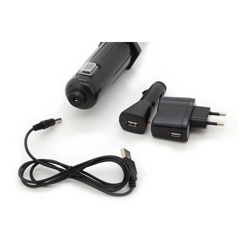 Taschenlampenhalterung 27+7LED wiederaufladbar 12/220V Li-on 1200mAh