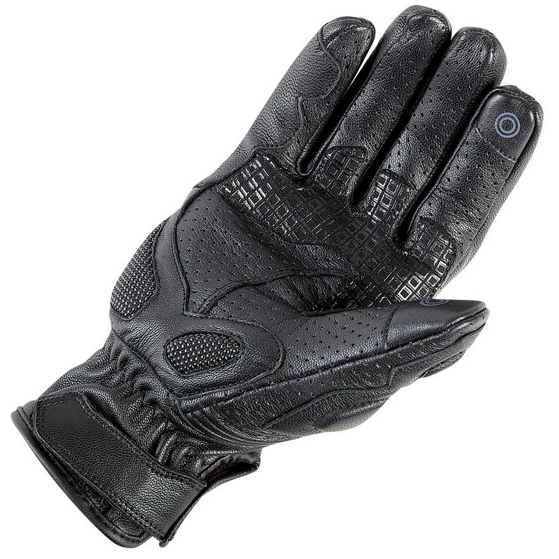 Motorradhandschuhe Rebelhorn Thug Pro Perforiert Schwarz Ausverkauf