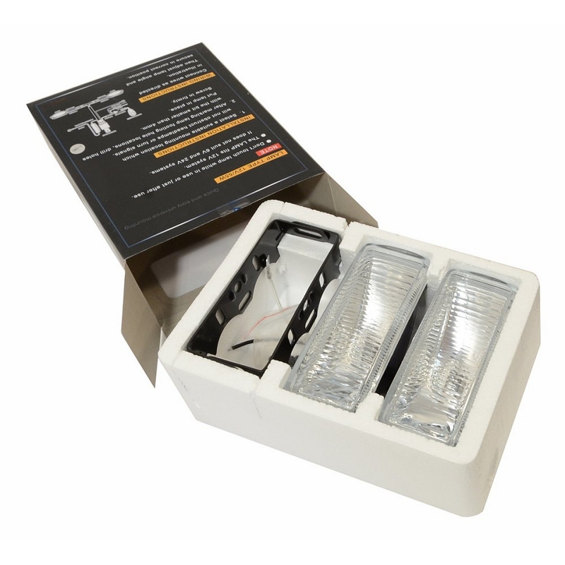 Nebelscheinwerfer TOP quadratisch 2St.