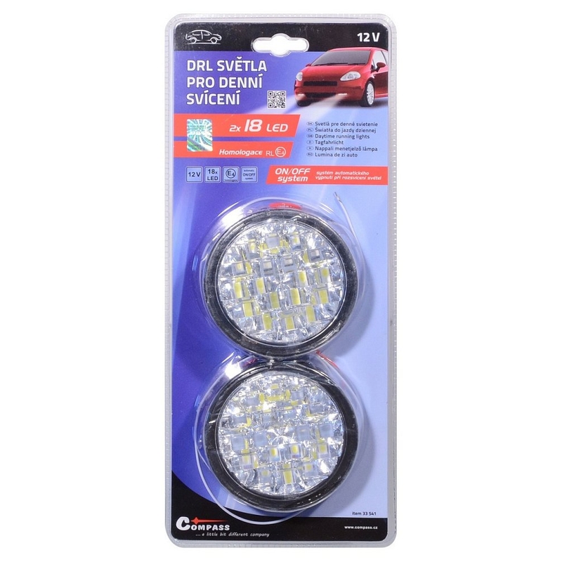 Tagfahrlicht rund 18 LED/12V Ausverkauf