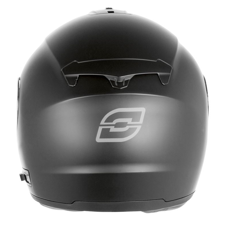 Flip-up Motorradhelm Ozone FP-01 schwarz matt + Pinlock Ausverkauf