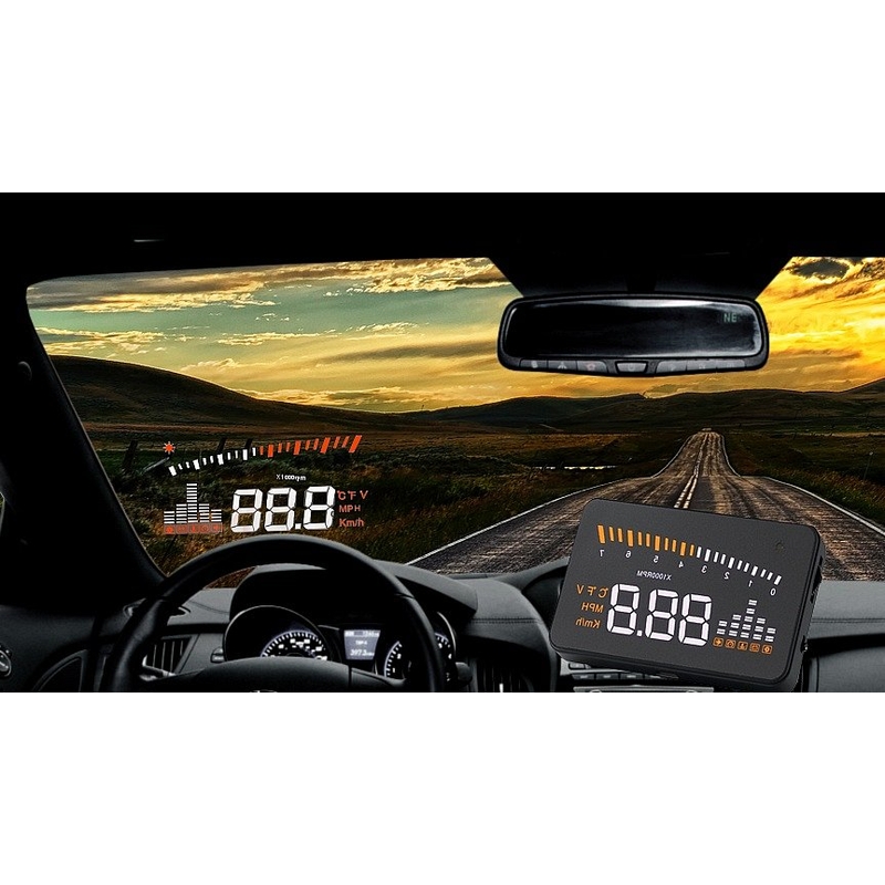 Monitor mit HUD-Projektionsanzeige 3,5"