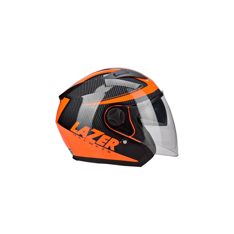 Offener Motorradhelm Lazer JH-1 Sicherheit orange