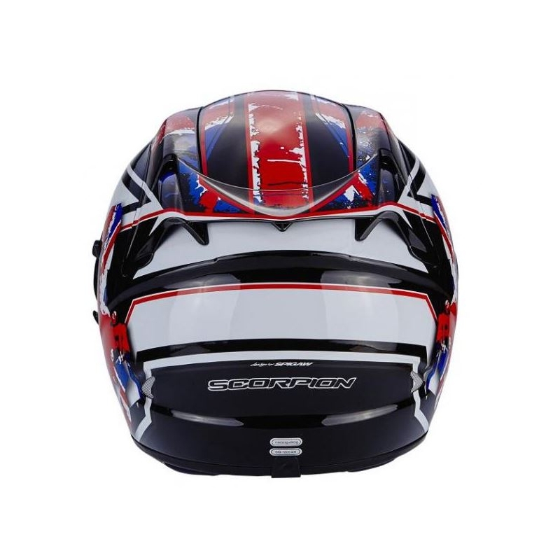 Integralhelm Scorpion EXO-1200 Air Alto schwarz-weiß-rot Ausverkauf