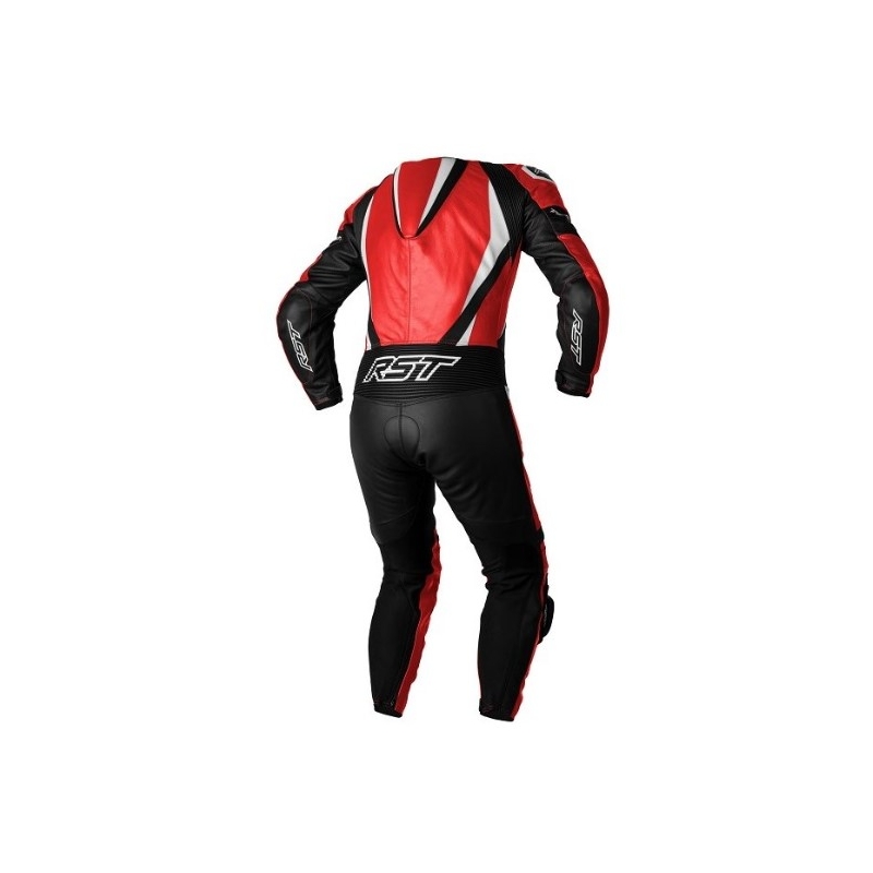 RST Tractech Evo 4 CE schwarz-weiß-rot einteiliger Motorradanzug Ausverkauf