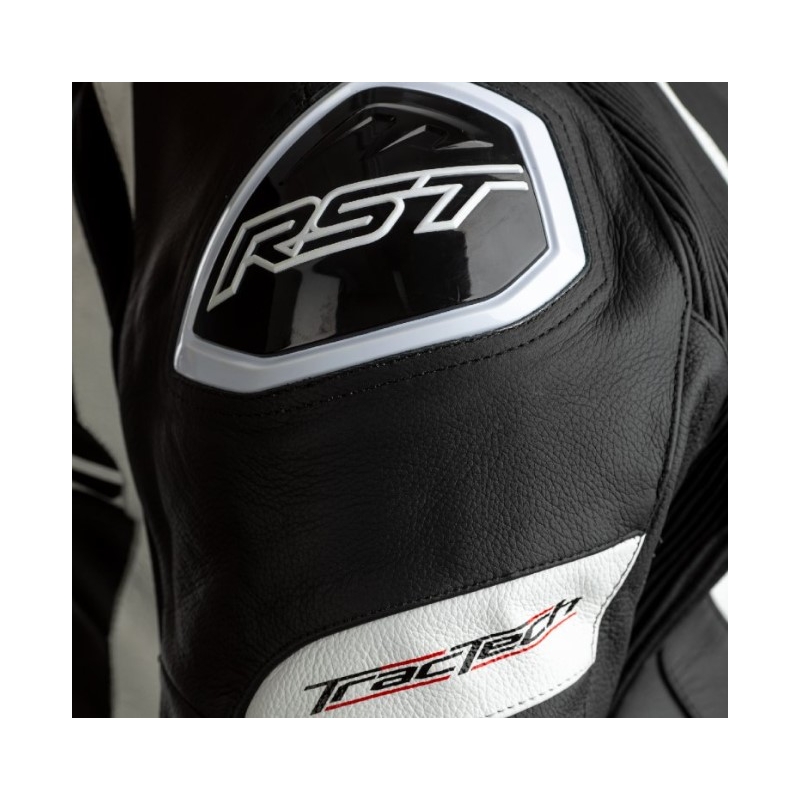 RST Tractech Evo 4 CE einteiliger Motorradanzug schwarz-weiß-blau Ausverkauf