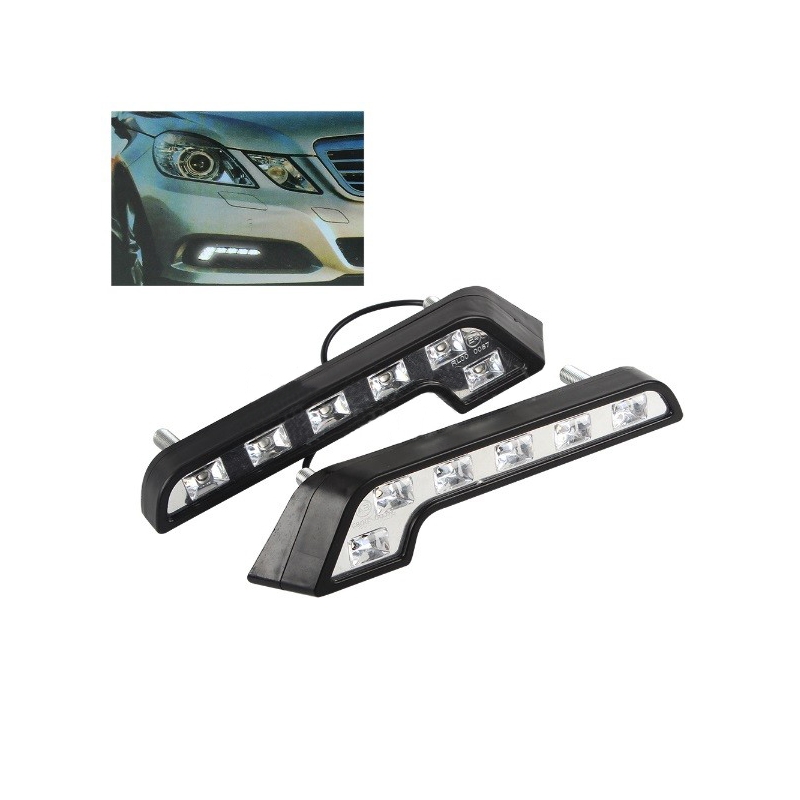 Tagfahrlicht Superlight RL 6 LEDs 400 LM gebogen