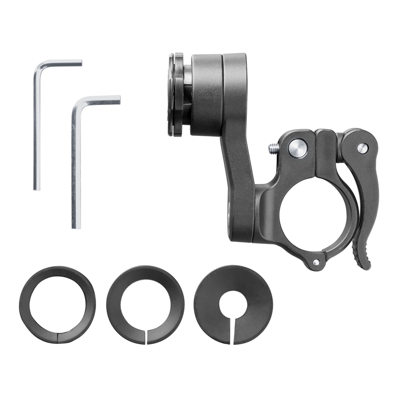 Interphone Quiklox Schnellspanner Lenkerhalterung schwarz