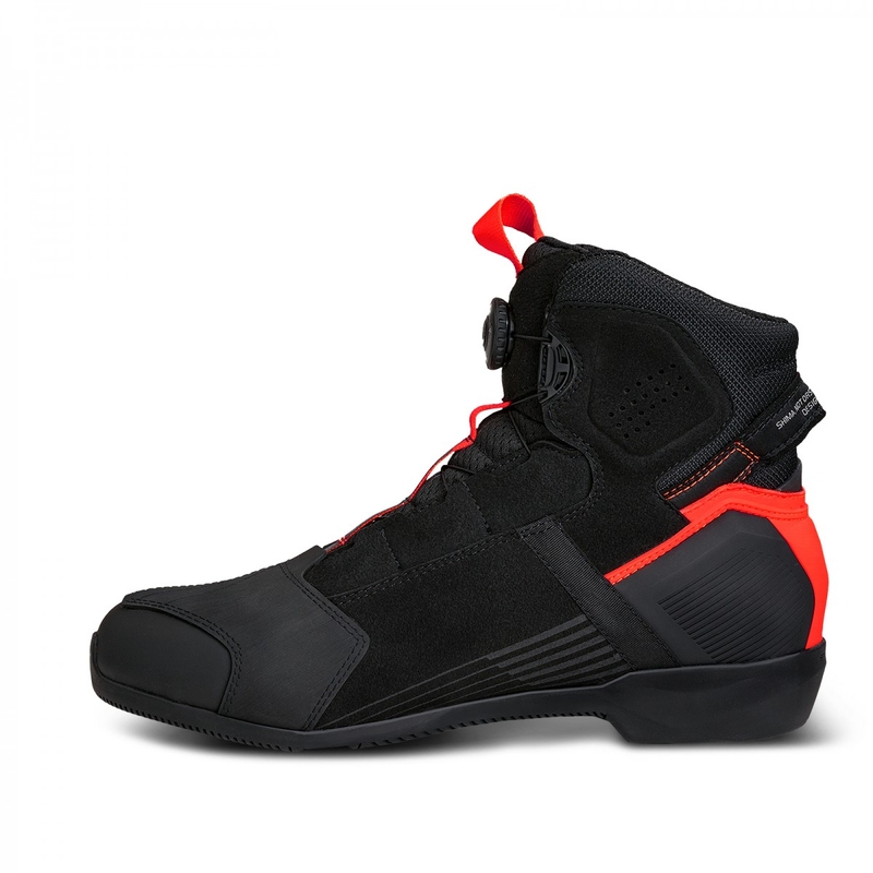 Shima Edge Vent Motorradstiefel Rot