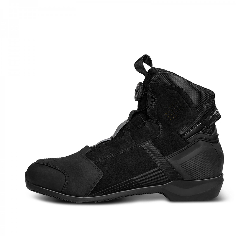 Shima Edge WP Motorradstiefel schwarz