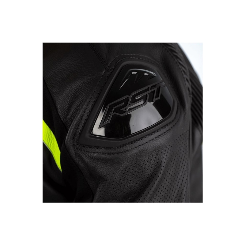Motorradjacke RST Sabre Airbag CE schwarz-fluo gelb  Ausverkauf