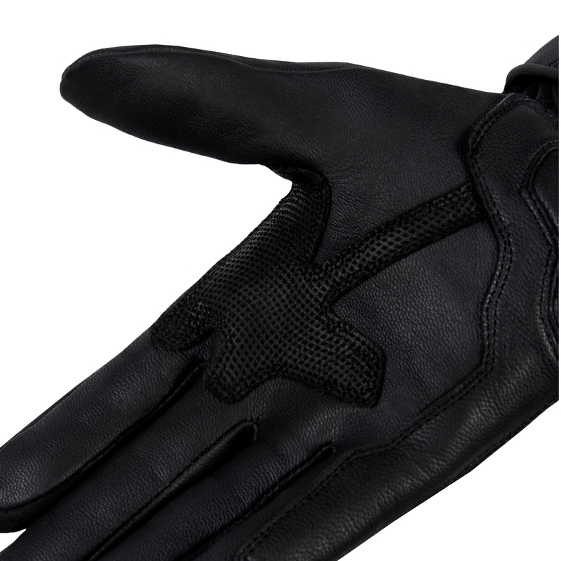 Kinder-Motorradhandschuhe Ozone Rookie II Schwarz Ausverkauf