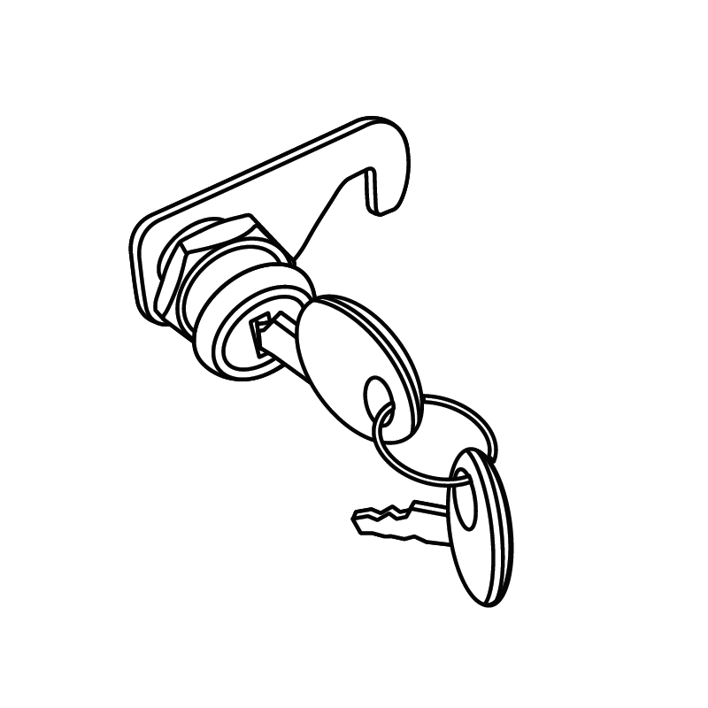 Locking system SHAD for ATV40 and ATV110
