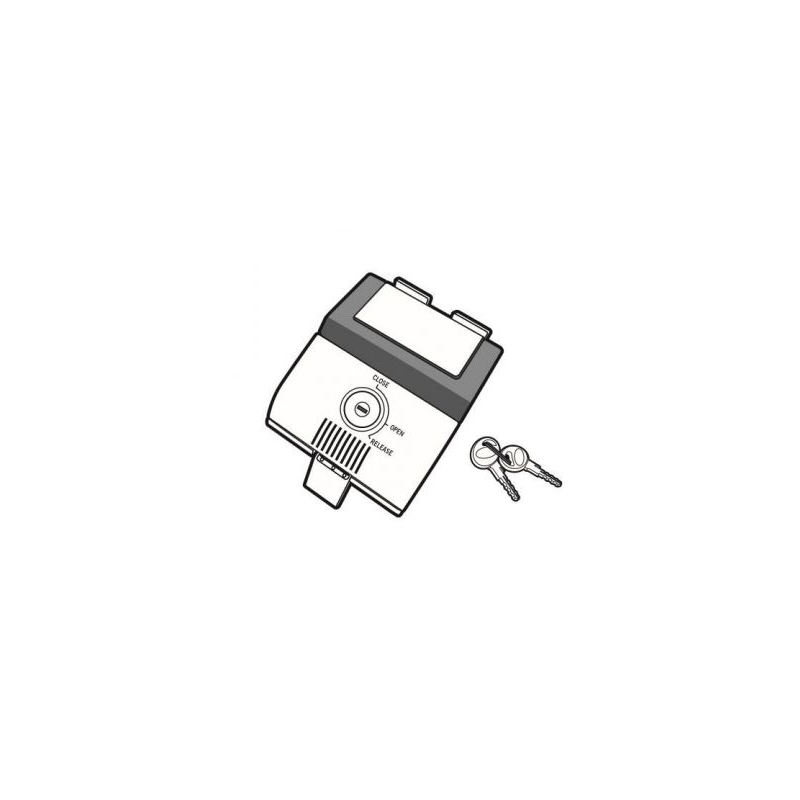 Locking system SHAD für SH48 dark grey