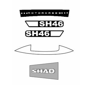 Aufkleber SHAD D1B461ETR for SH46