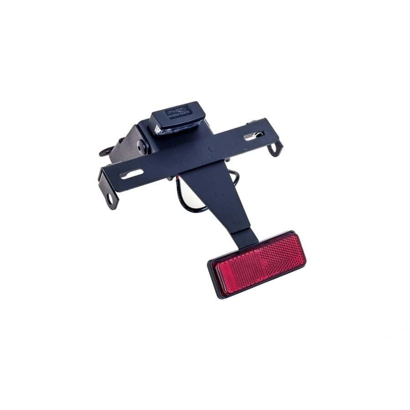 Adjustable license support PUIG schwarz für KAWASAKI Z 800 2013-2017